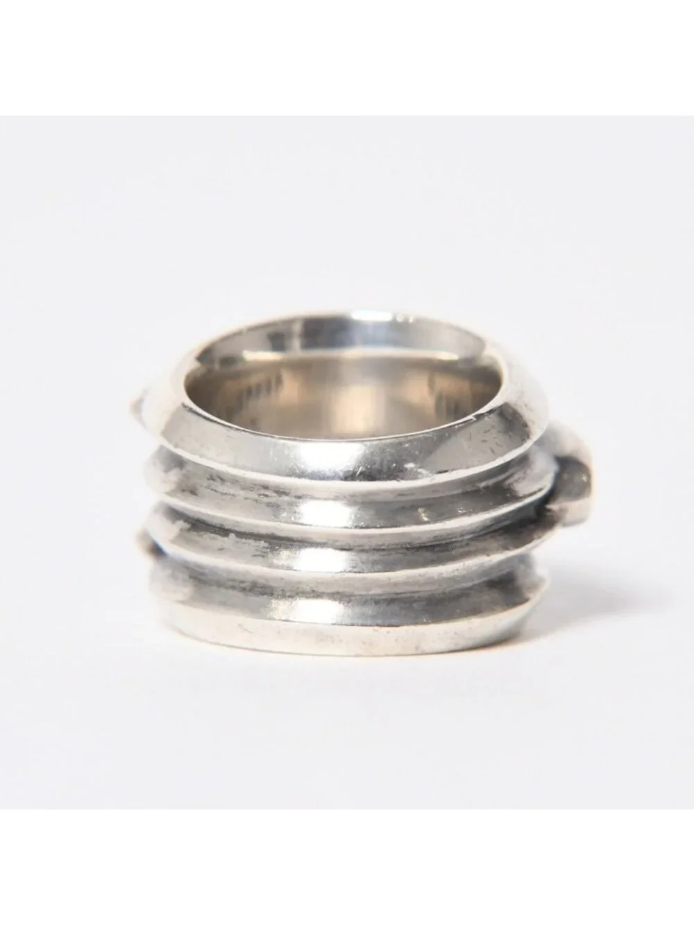 Chrome Hearts Dagger Heart Ring 925 Sterling Silver
